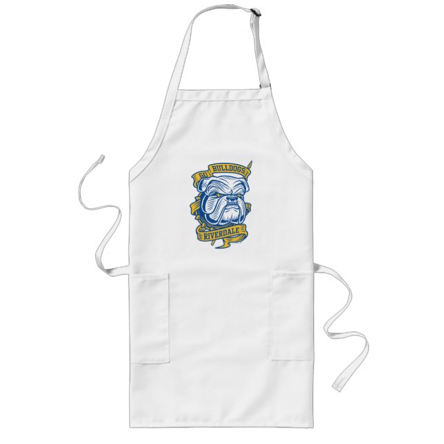 Go Bulldogs - Riverdale Mascot Banner Long Apron (Front)
