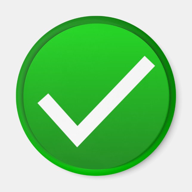 Go Button Magnet (Front)