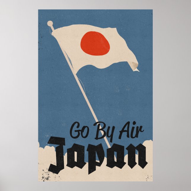 Go By Air Japan Poster (Front)