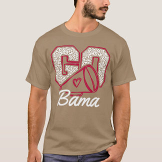 Go Cheer Alabama State Vintage Sports Lover Men Wo T-Shirt