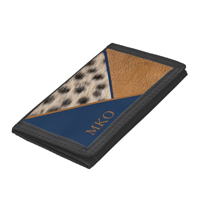 Go Cheetah Trifold Wallet (Bottom)