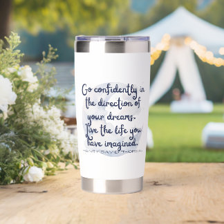 Go Confidently Water Tumbler