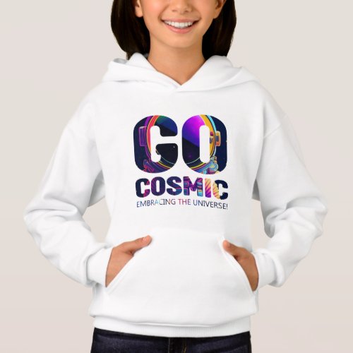 Go Cosmic Kids Hoodie
