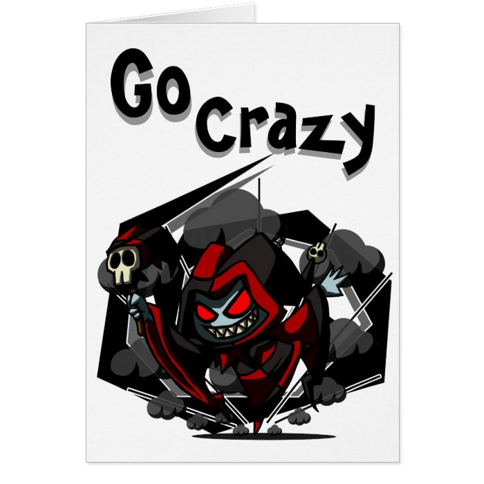 Go Crazy Birthday Card