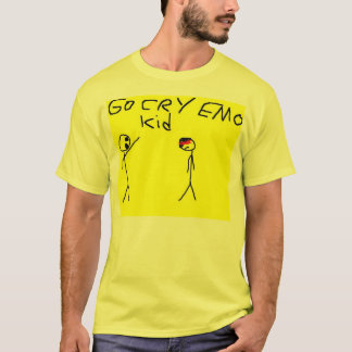 go cry emo kid T-Shirt