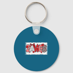 Go Dawgs High School Football Sri For Men Women Ki Keychain