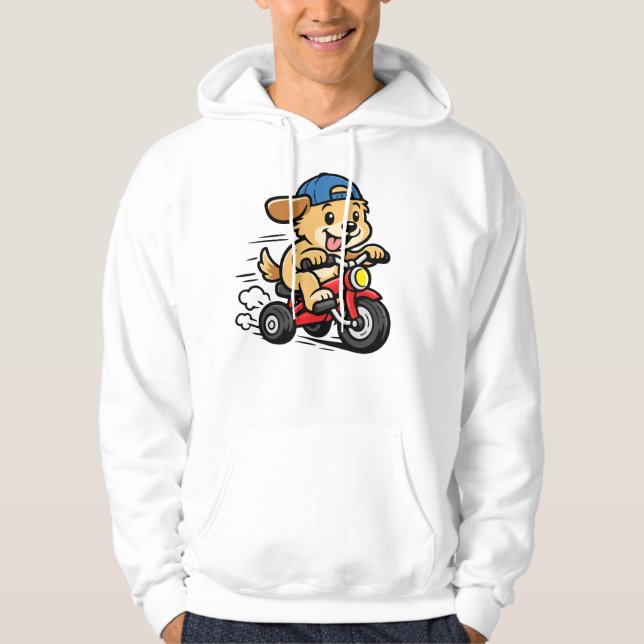 Go Dog Go Hoodie (Front)