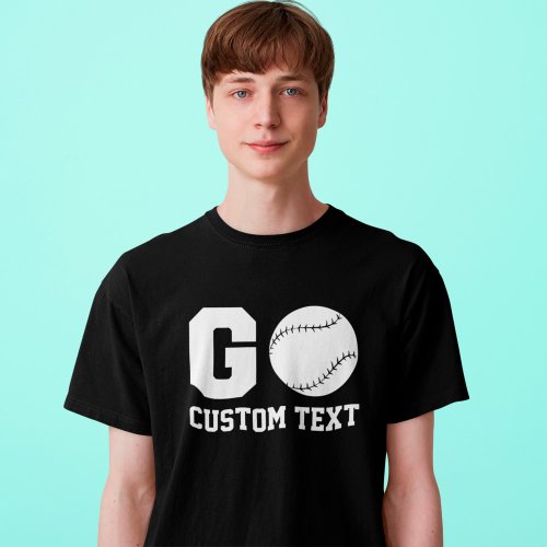 Go Favorite Baseball Player Custom T_Shirt