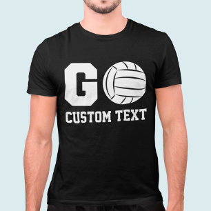 Go Favorite Volleyball Player Custom T-Shirt