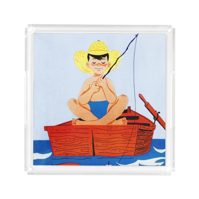 Go Fish Acrylic Tray (Front)