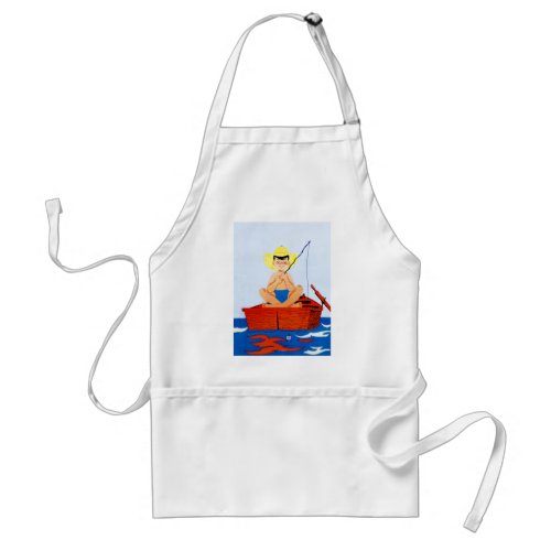 Go Fish Adult Apron