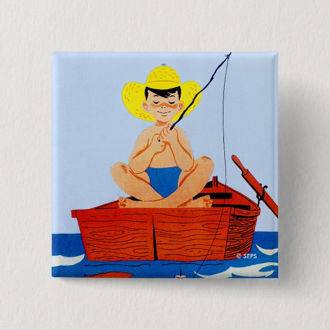 Go Fish Button (Front)