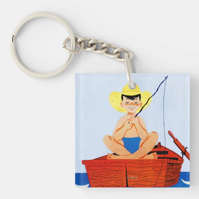 Go Fish Keychain (Front)