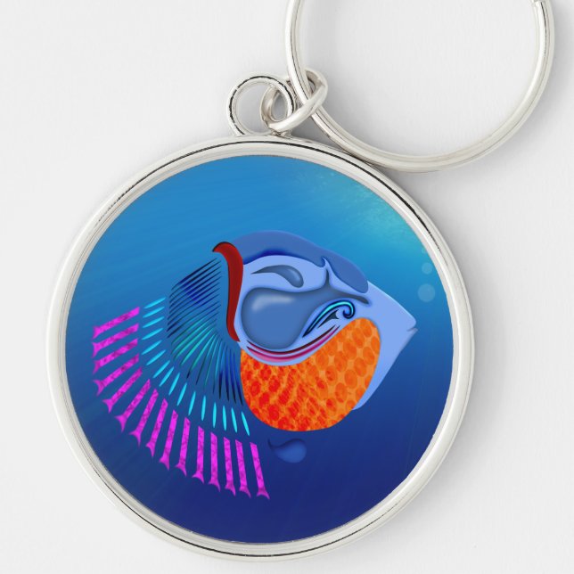 Go Fish Keychain (Front)