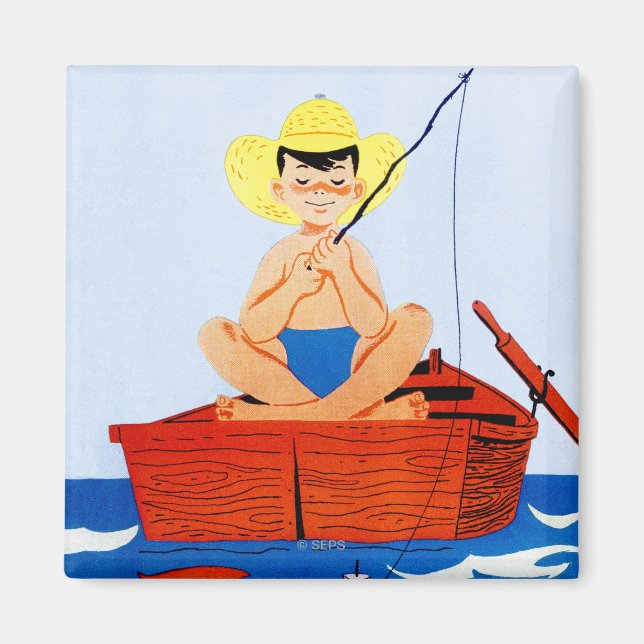 Go Fish Magnet (Front)