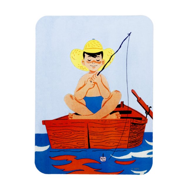 Go Fish Magnet (Vertical)