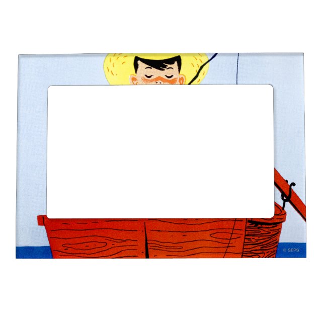 Go Fish Magnetic Photo Frame (Front)