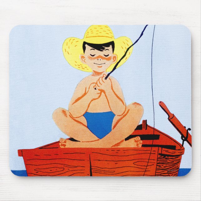 Go Fish Mouse Pad (Front)