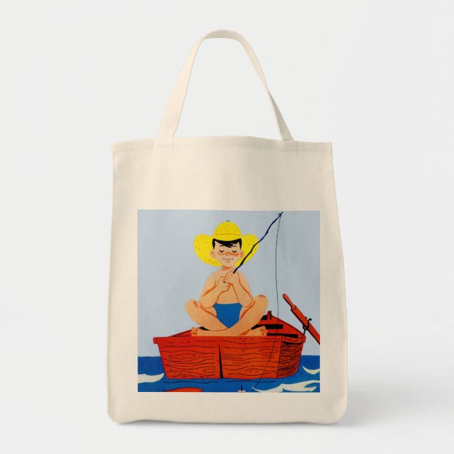 Go Fish Tote Bag (Front)