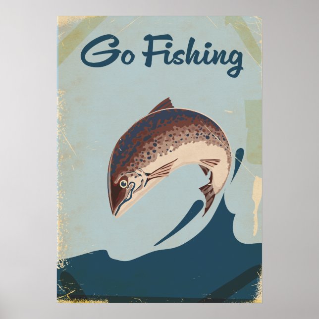 Go Fishing Poster (Front)