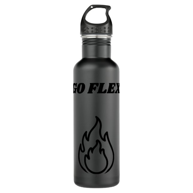 Go Flex Post Malone Stainless Steel Water Bottle (Front)