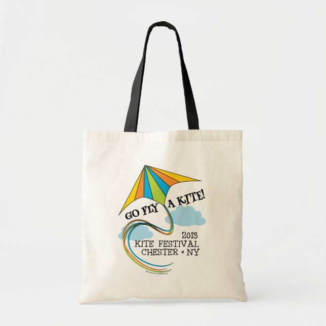 Go Fly a Kite Festival 2013 Tote Bag (Front)