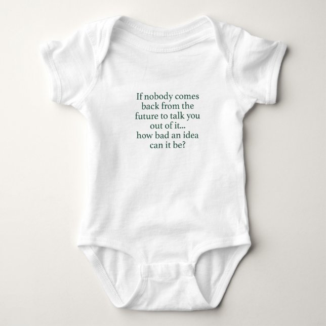 Go For It! Baby Bodysuit (Front)