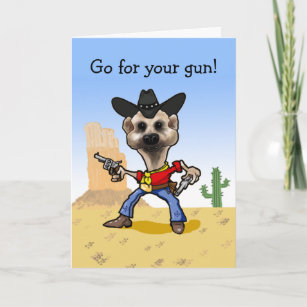 Gun Birthday Cards | Zazzle