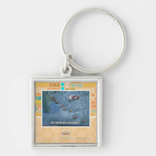 Go forth my minions keychain