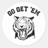 Clemson Growling Tiger Sticker