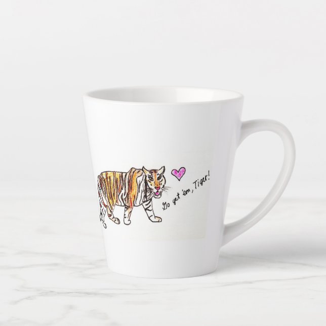 Go get 'em, tiger Mug (Right)