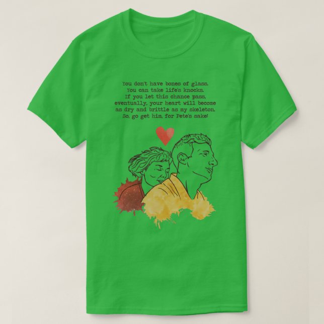 Go Get Him Amelie T-Shirt (Design Front)