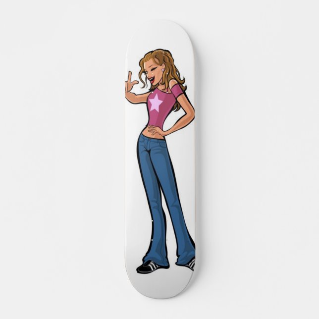 Go Girl Skateboard (Front)