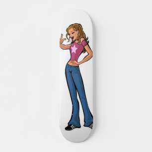 Go Girl Skateboard Deck