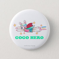 Go Go Hero Standard, 2¼ Inch Round Button