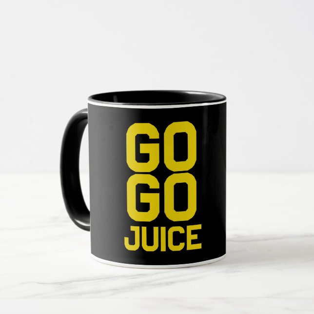 GO GO JUICE MUG (Front Left)