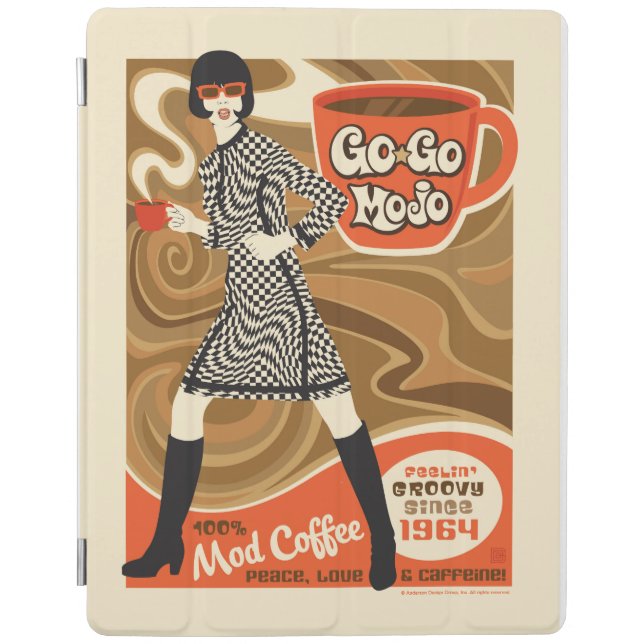 Go Go Mojo Coffee iPad Smart Cover (Front)