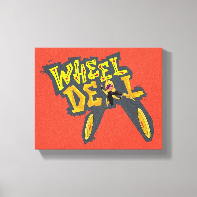 Go Go Tomago | Wheel Deal Canvas Print (Front)