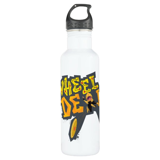 Go Go Tomago | Wheel Deal Stainless Steel Water Bottle (Front)