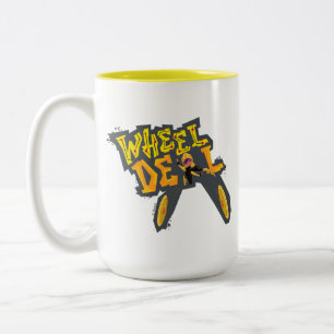 Go Go Tomago Wheel Deal Two-Tone Coffee Mug