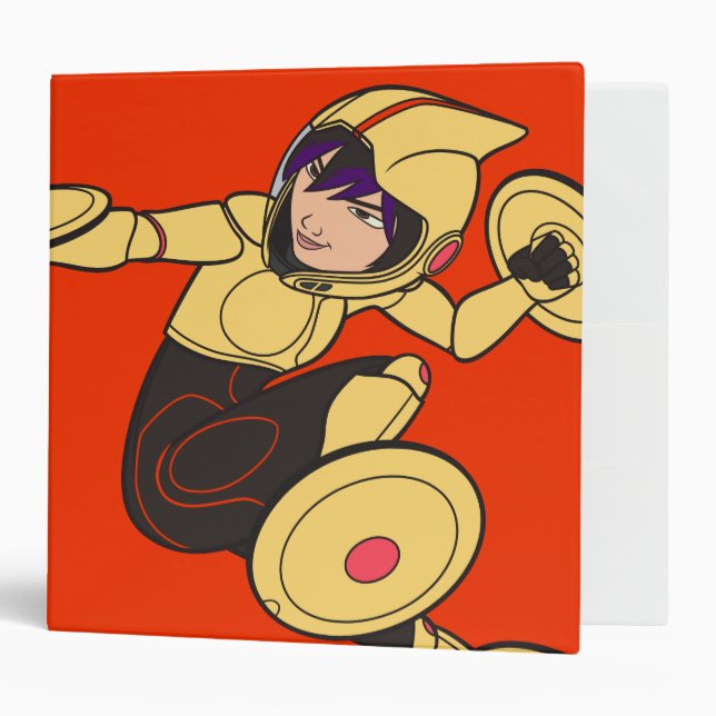 Go Go Tomago Yellow Suit Binder (Front/Inside)