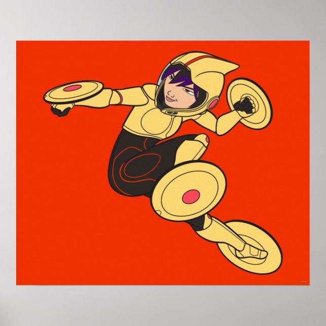 Go Go Tomago Yellow Suit Poster (Front)