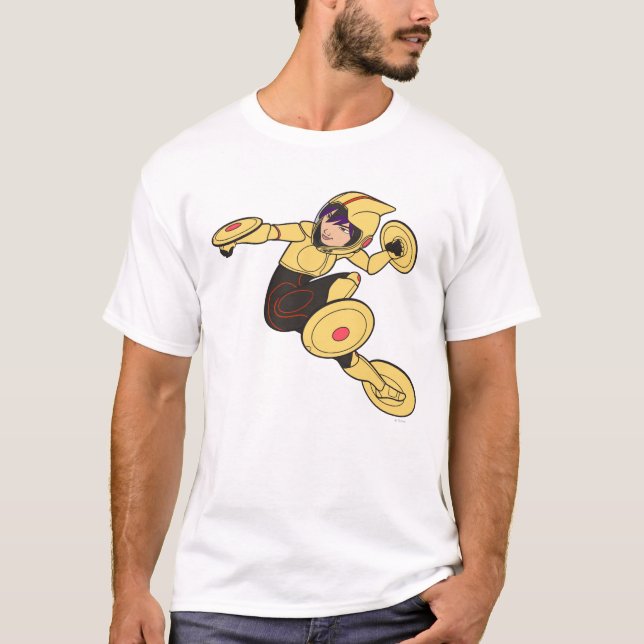 Go Go Tomago Yellow Suit T-Shirt (Front)