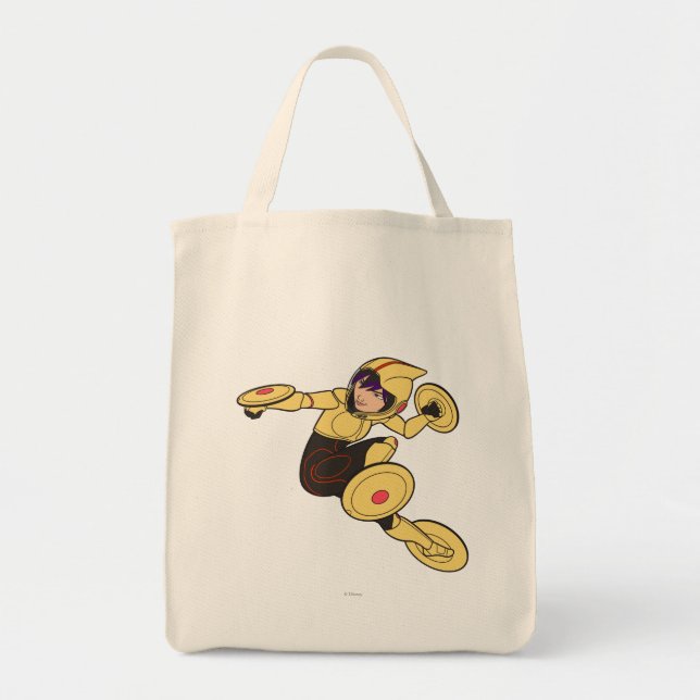 Go Go Tomago Yellow Suit Tote Bag (Front)