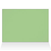 Go Green Bar Bat Mitzvah Thank You Card (Inside Horizontal (Top))