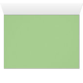 Go Green Bar Bat Mitzvah Thank You Card (Inside Horizontal (Bottom))
