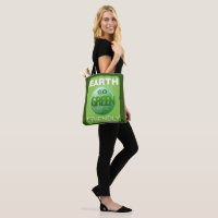 Go Green Be Earth Friendly Tote Bag