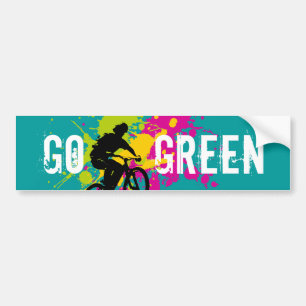 Go Green Bumper Sticker