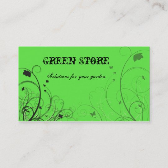 Go Green Business Cards