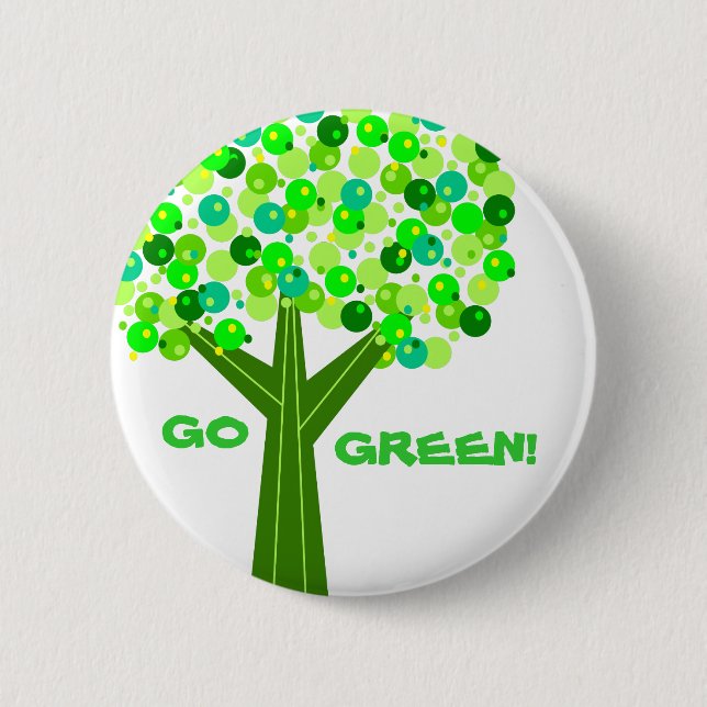 Go Green Button (Front)
